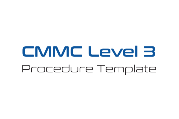 CMMC Level 3 Procedure Template