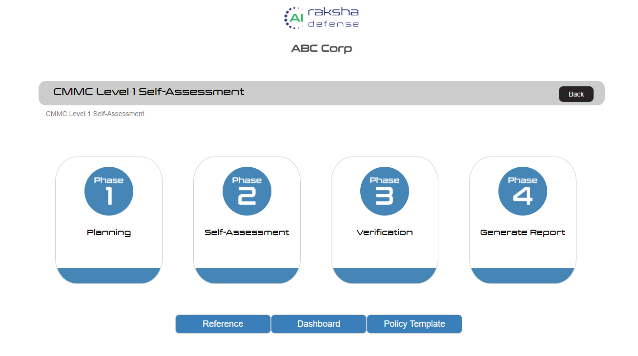 CMMC Level 1 Self-Assessment Portal